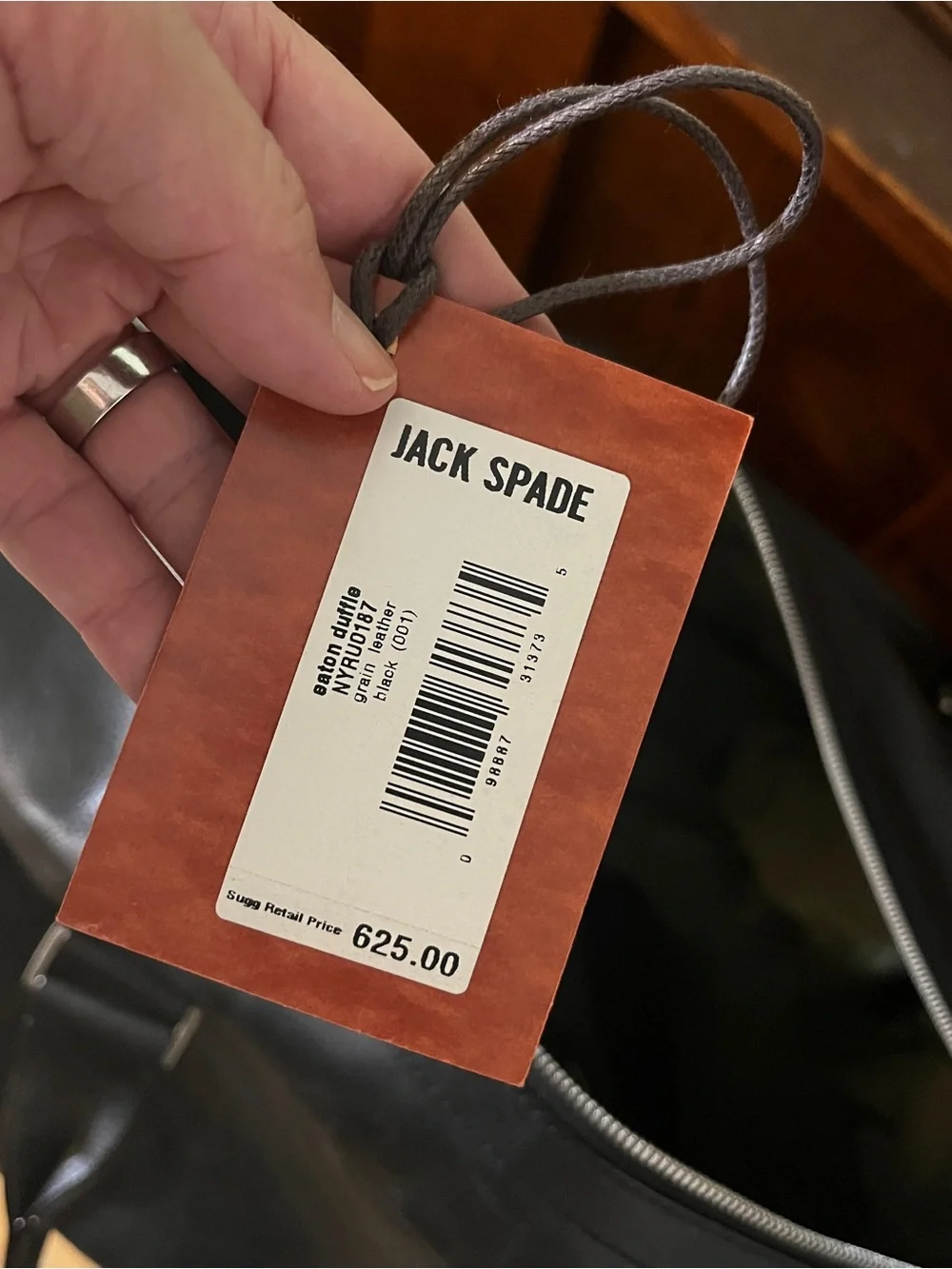 Jack Spade classic black